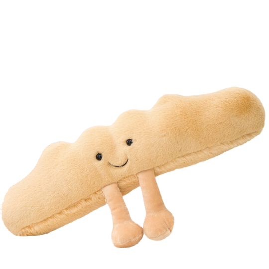 A standalone Baguette plushie that is both adorable and huggable. This plushie resembles a freshly baked baguette and is incredibly soft to the touch. Baguette, Plushie, Soft, Cuddly, Toy, Toys, Squishy, Soft Toys, Stuffed Toys, Plush Toy, Plush Toys, Premium, Quality, Adorable, Cuddly, Playful, Collectibles, Huggable, Kids Toys, Children's Gifts, Gift Ideas, Gifts, Teddy Bear.