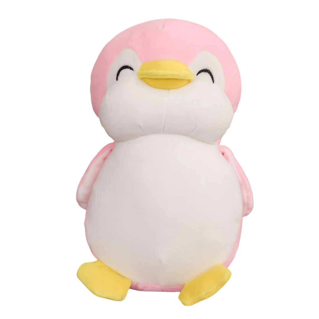 A standalone pink penguin plushie that is both soft and huggable. This plushie resembles a charming pink penguin and is perfect for playtime and cuddles. Penguin Pals, Pink Variant, Plushie, Penguin, Soft, Cuddly, Toy, Toys, Squishy, Soft Toys, Stuffed Toys, Plush Toy, Plush Toys, Premium, Quality, Adorable, Cuddly, Playful, Collectibles, Huggable, Kids Toys, Children's Gifts, Gift Ideas, Gifts, Teddy Bear.