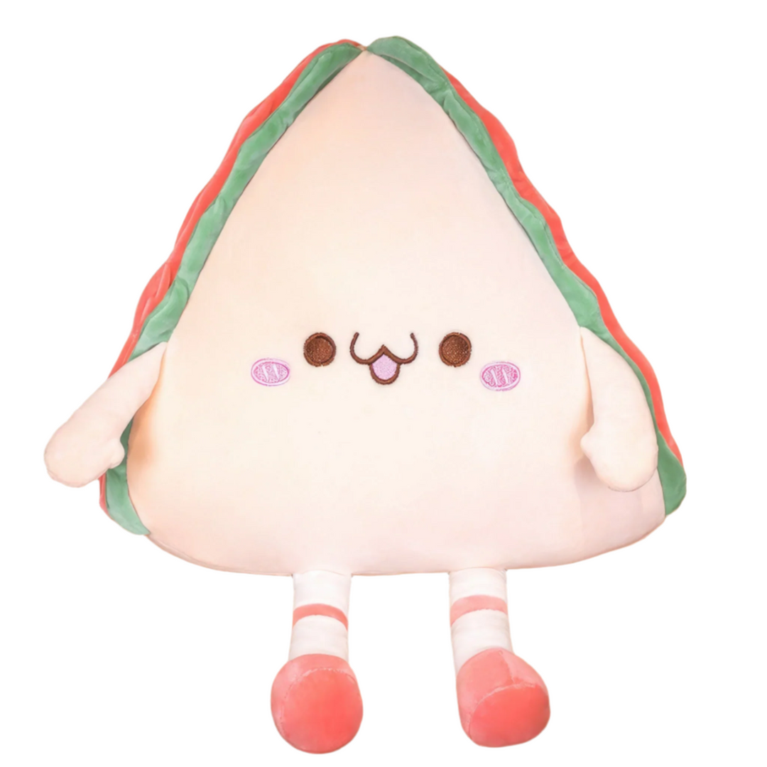 A lovable plushie of Yummy Bites sandwich, perfect for cuddles and imaginative play. Plushies, Plush Dolls, Cute Plush, Plush, Soft Dolls, Toy Dolls, Toy, Squishy, Soft, Stuffed Toys, Food Plush, Foodie Plush, Sandwich, Adorable, Cuddly, Soft Toys, Playful, Collectibles, Animal Plush, Huggable, Kids Toys, Children's Gifts, Gift Ideas, Teddy Bear.